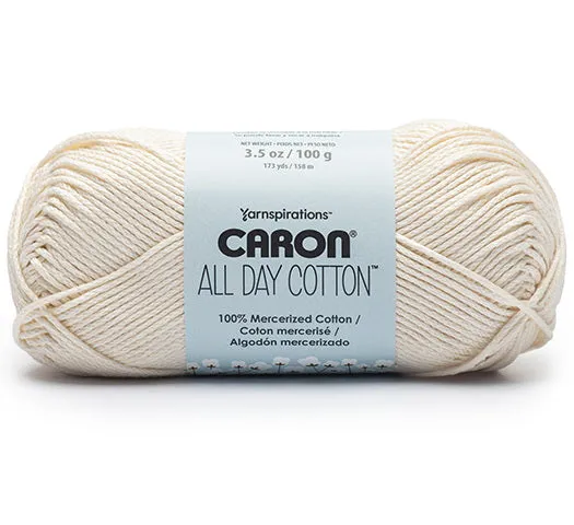 All day cotton yarn #4 - 100g - cream