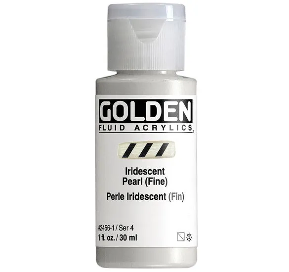 Acrylic fluid - 1 oz iridescent pearl s4