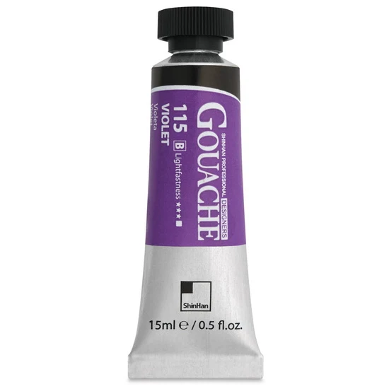 Designers gouache 15ml - violet series b