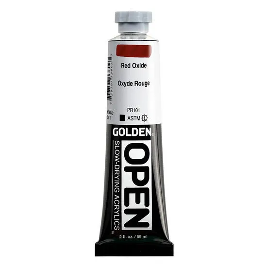 Acrylic open - 2 oz red oxide s1
