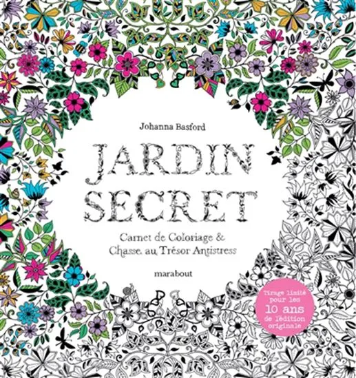Jardin Secret Éd. collector 10 ans
