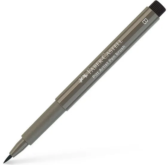 Pitt brush tip marker warm grey iv