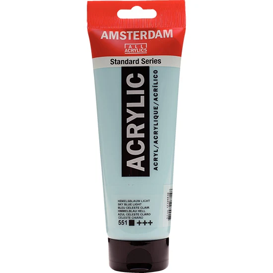 Amsterdam Acrylic Light Celestial Blue - 250ml