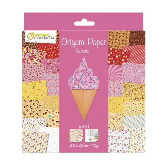 Origami Paper - Sweets