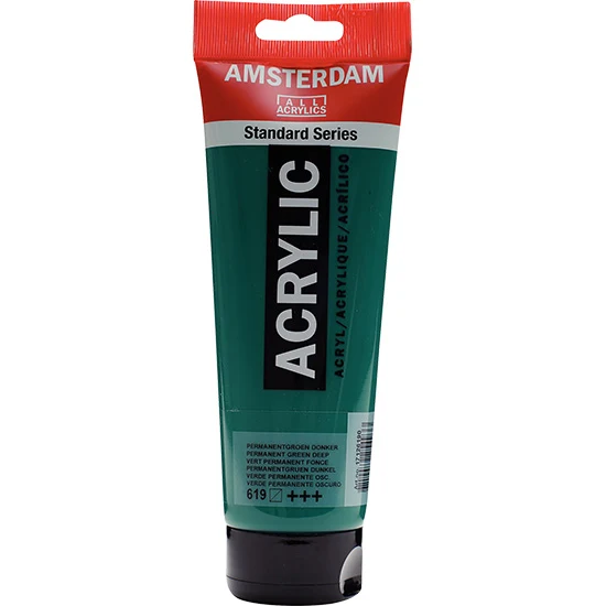 Amsterdam Acrylic Permanent Green Deep - 250ML