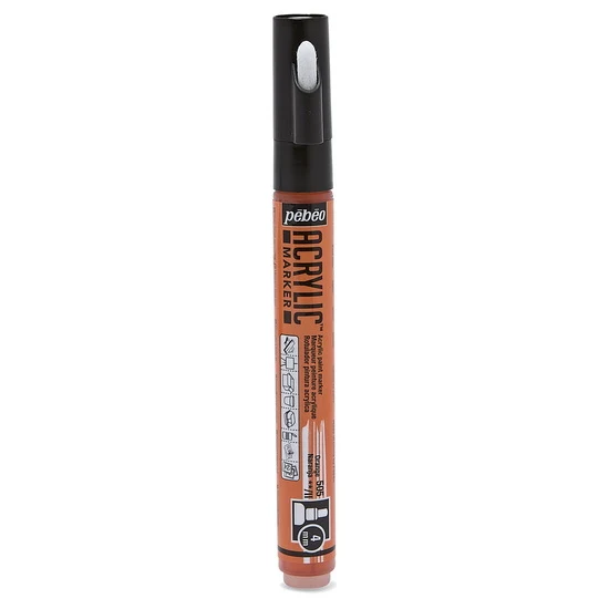 Acrylic marker - decomarker - round 4mm - orange