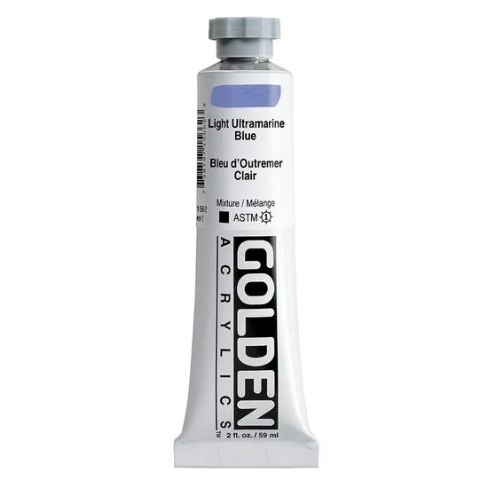 Acrylic heavy body - 2 oz ultramarine blue light s2