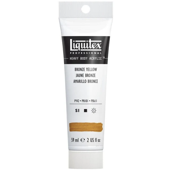 Acrylic hb - 2oz - bronze yellow - s1