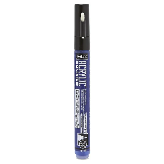 Paint marker - decomarker - 1.2mm - ultramarine blue
