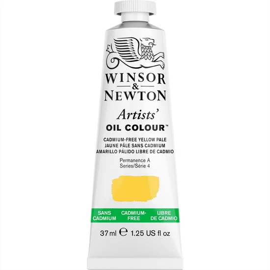 Artist oil - 37ml - cadmium-free yellow pale - s4