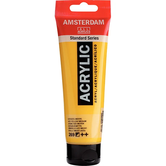 Amsterdam Acrylic Yellow Azo Medium - 120ml