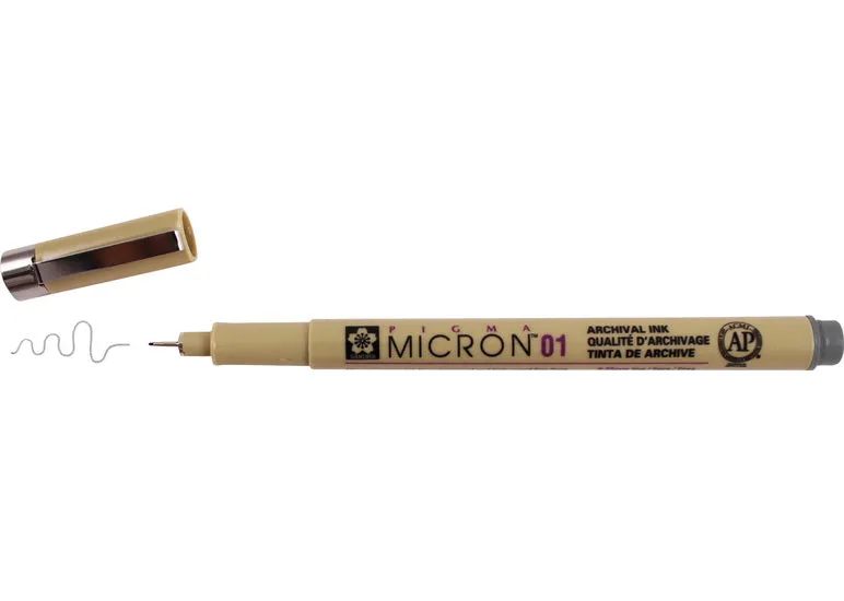 Pigma micron pen 0.25mm cool grey