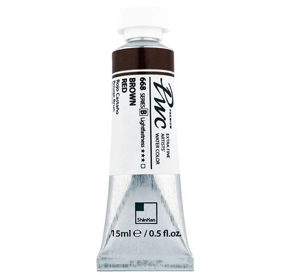 Extra Fine Watercolor Red Brown - 15ml
