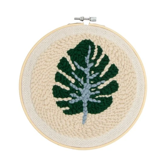Punch Needle Set Monstera