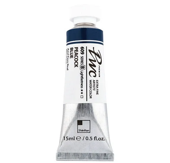 Extra Fine Watercolor Peacock Blue - 15ml