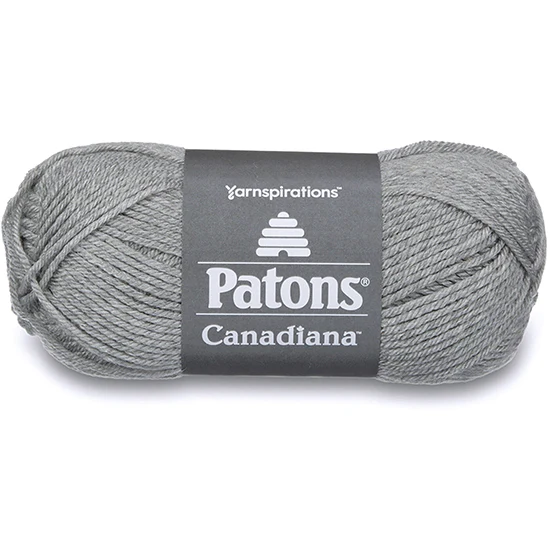 Canadiana yarn #4 - 100g - pale gray mix