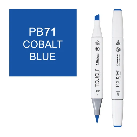 Touch Brush Marker Cobalt Blue