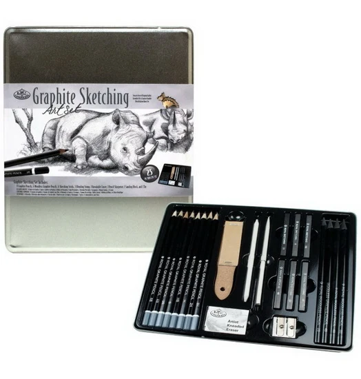 Boitier métal Croquis graphite( 25 pcs) Standard
