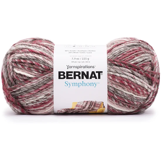 Symphony yarn #5 - 225gr - pomegranate punch