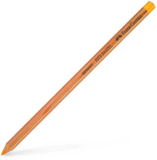 Pastel pencil dark chrome yellow