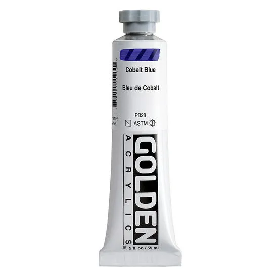 Acrylic heavy body - 2 oz cobalt blue s8
