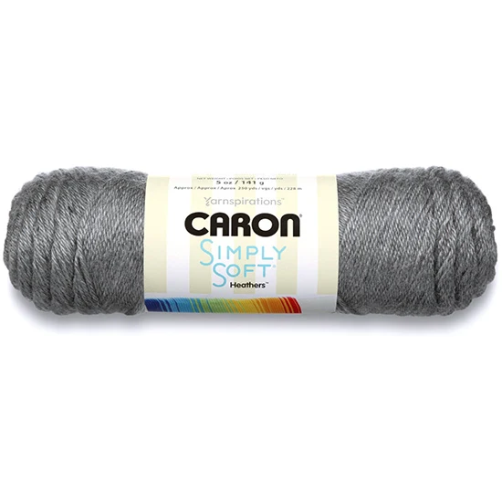 Simply soft tweeds yarn #4 - 170gr - gray heather