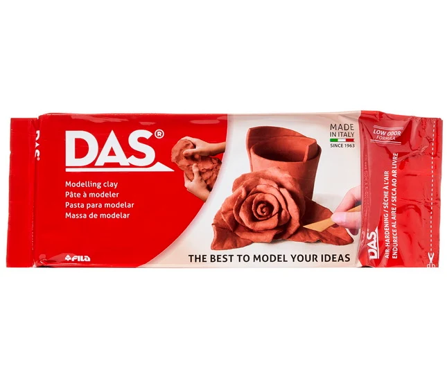 Air-dry clay - terracotta - 1kg