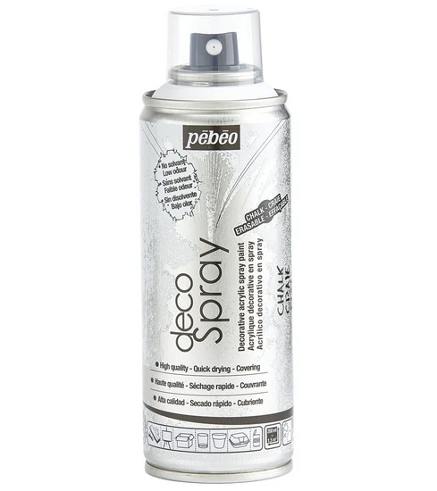 Acrylic spray - décospray - 200ml - chalk effect