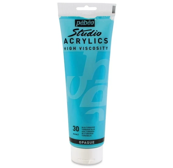 Acrylic hv - studio - 250ml - turquoise blue