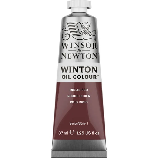 Winton oil - 37ml - indian red - s1