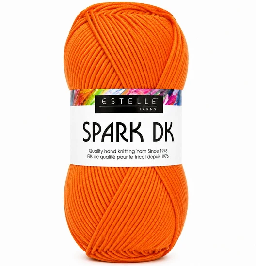 Yarn Spark DK #3 Tangerine - 100g