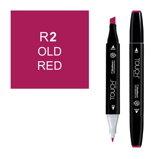 Touch Twin Marker Old Red