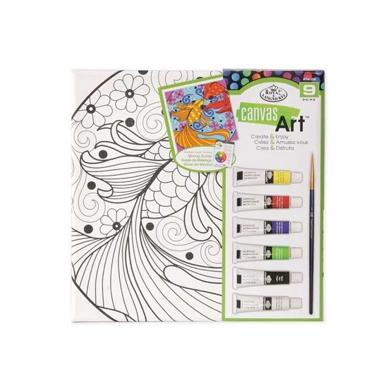 Set of Acrylic Paint Fish