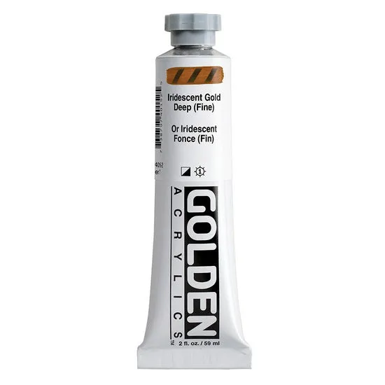Acrylic heavy body - 2 oz gold deep fine s7
