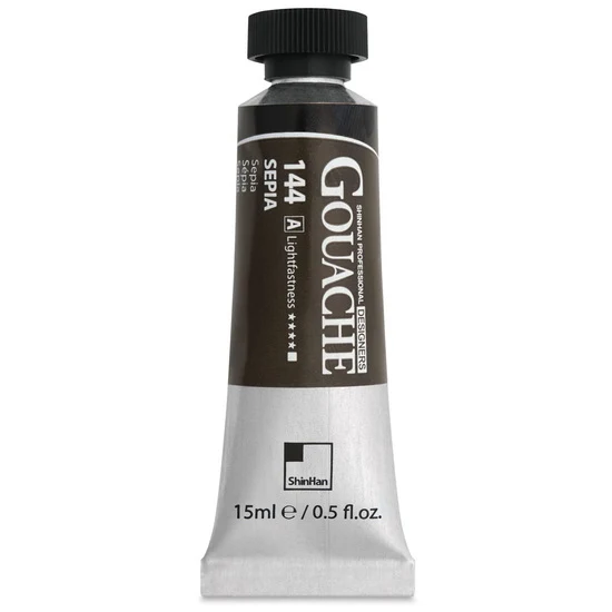 Designers gouache 15ml - sepia series a
