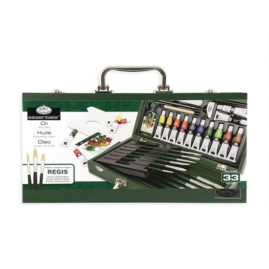Set of 33 Oil Brushes