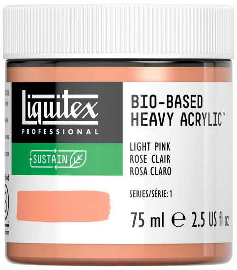 Bio hb acrylic - 2.5oz - light portrait pink - s1