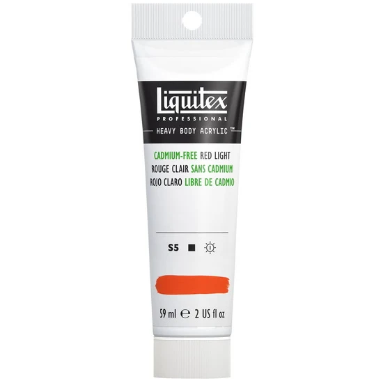 Acrylic hb - 2oz - cadmium free red light - s5