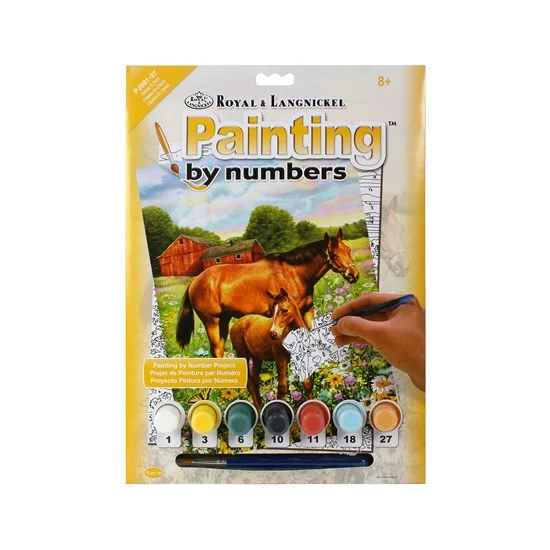 Paint By Numbers Junior Horses