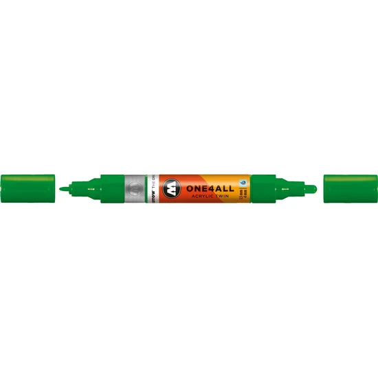 Acrylic marker One4All Twin - 1.5 to 4mm clover green