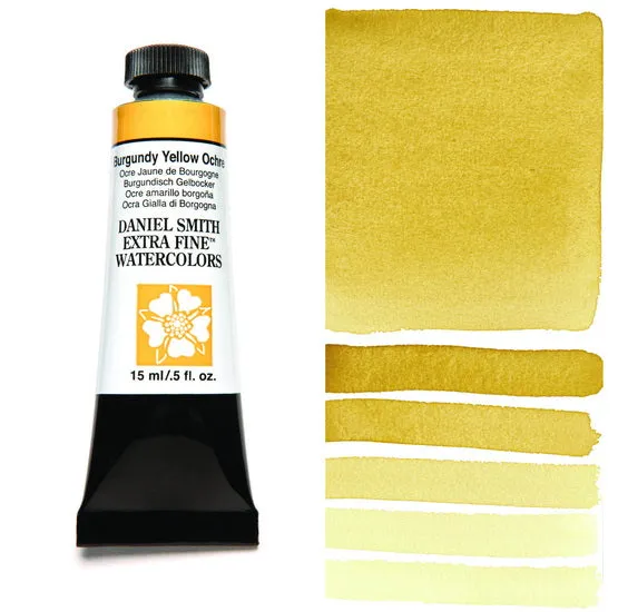 Watercolor Tube Burgundy Yellow Ochre S2 - 15ml