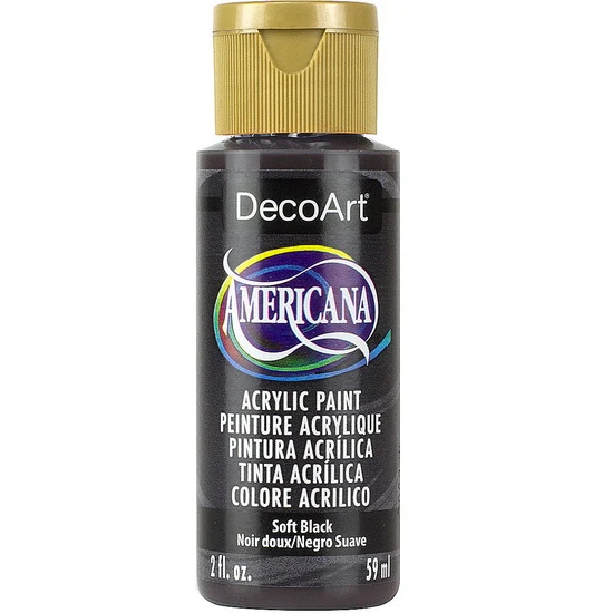 Americana Acrylic Soft Black - 60ml