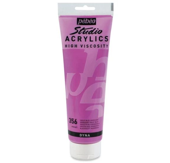 Acrylic hv - studio - 250ml - iridescent blue violet