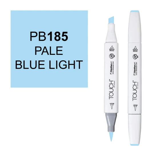 Touch Brush Marker P.Blue Light