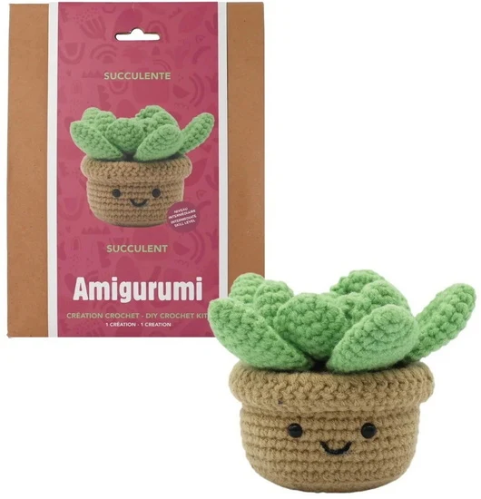 Crochet Kit Succulent