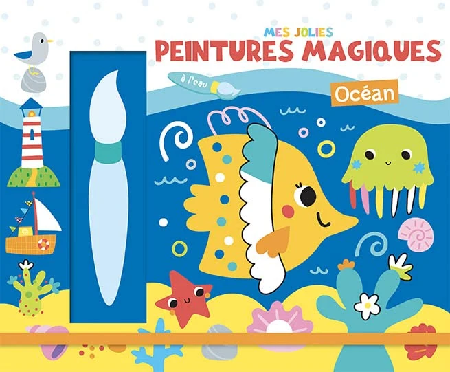 Mes jolies peintures magiques : Océan - French Ed.