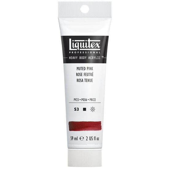 Acrylic hb - 2oz - muted pink - s3