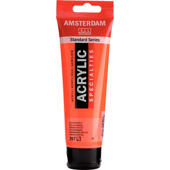 Amsterdam Acrylic Reflex Orange - 120ML
