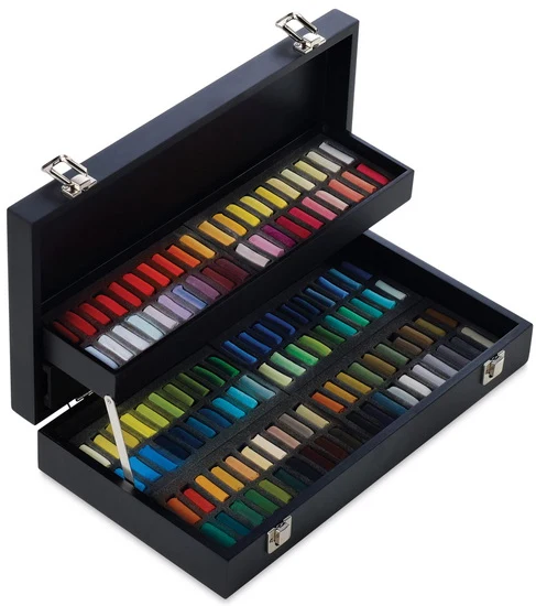 Box set - half square pastels (120)