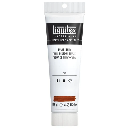 Acrylic hb - 4.65oz - burnt sienna - s1
